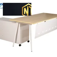 Bàn lãnh đạo bằng gỗ melamine cao cấp LUX1880YC10
